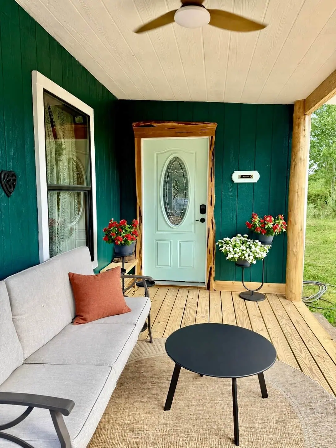 The front porch